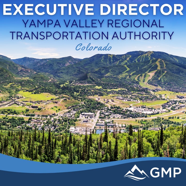 Yampa Valley Regional Transportation Authority, CO Executive Director recruitment announcement