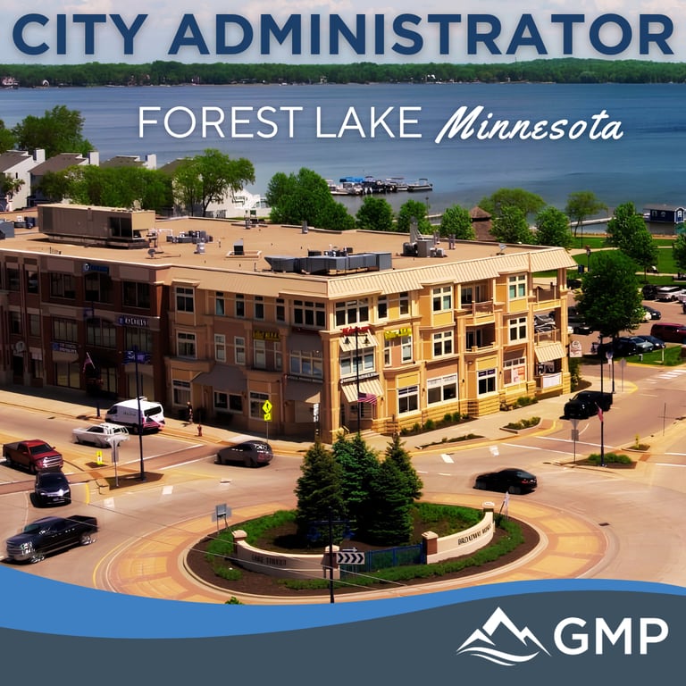 City of Forest Lake, MN Town Administrator recruitment announcement