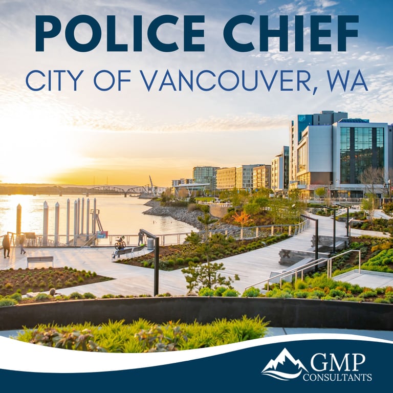 Police Chief recruitment announcement for City of Vancouver